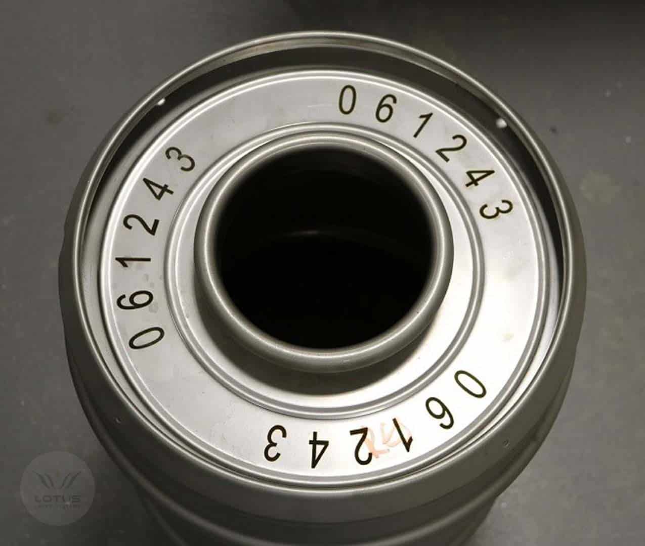 barrel laser marked