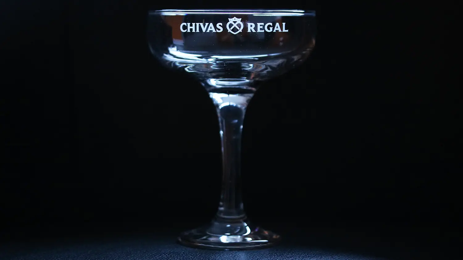 UV Laser Engraved Champagne Glass
