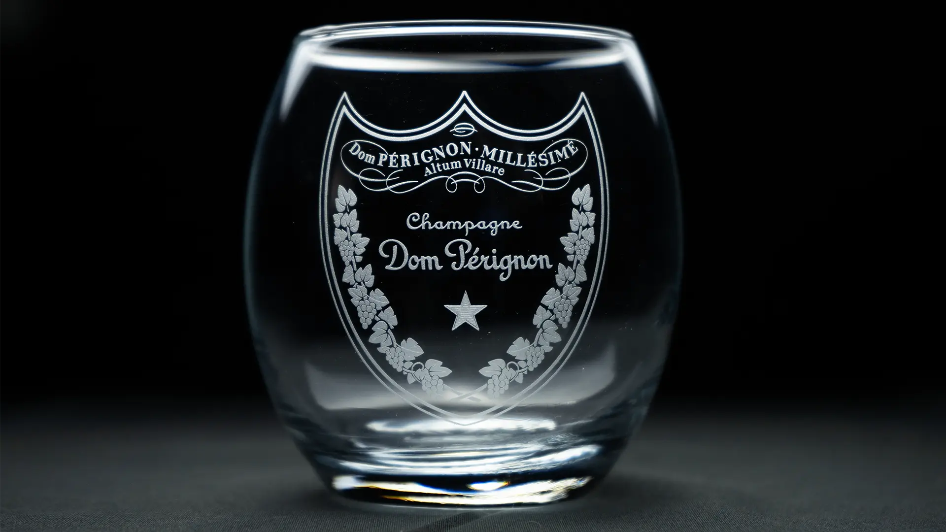Lotus UV Laser Engraving on Glass
