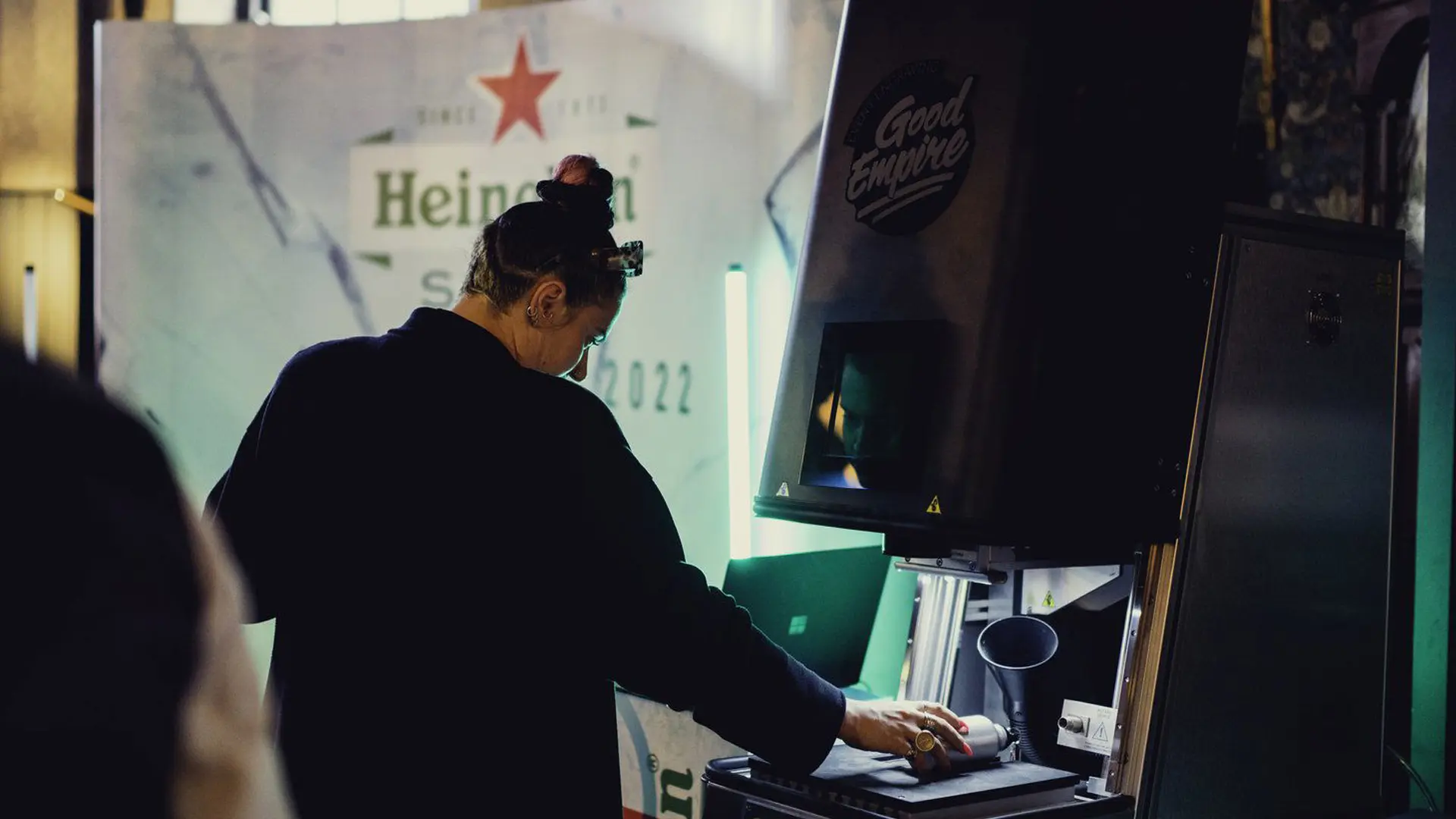 Lotus Laser for Brand Activation and events