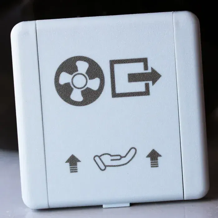 Laser Marked ABS Electronics Cover