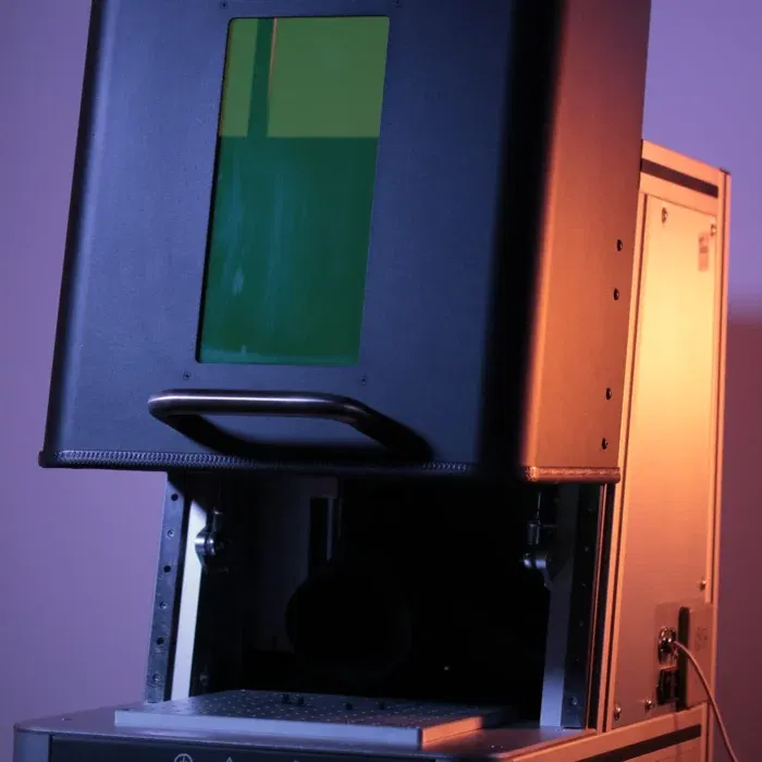 nMeta Desktop Fiber Laser Engraver