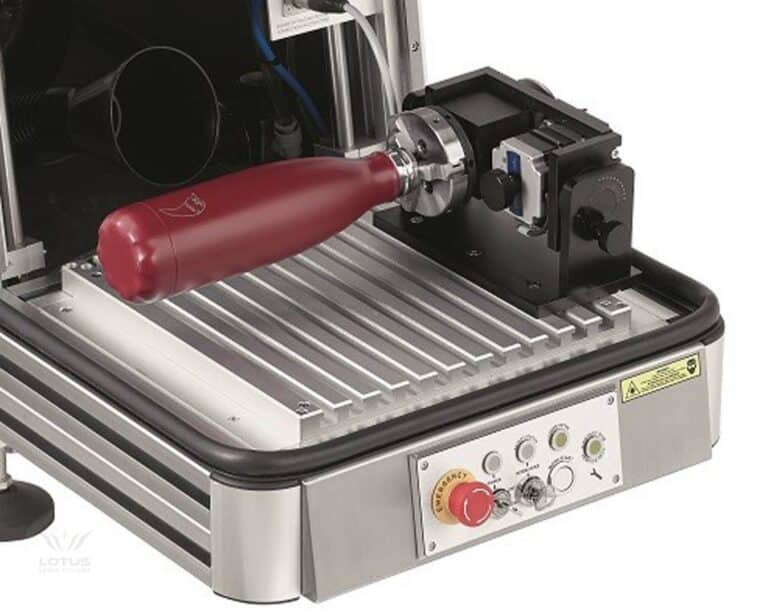 laser marking bottle in situ