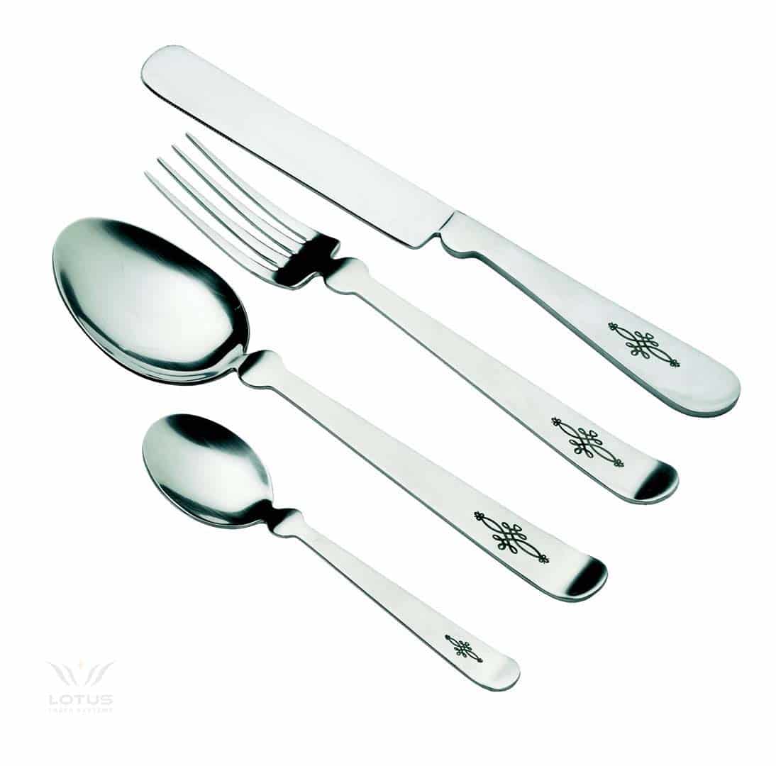 laser engraving cutlery