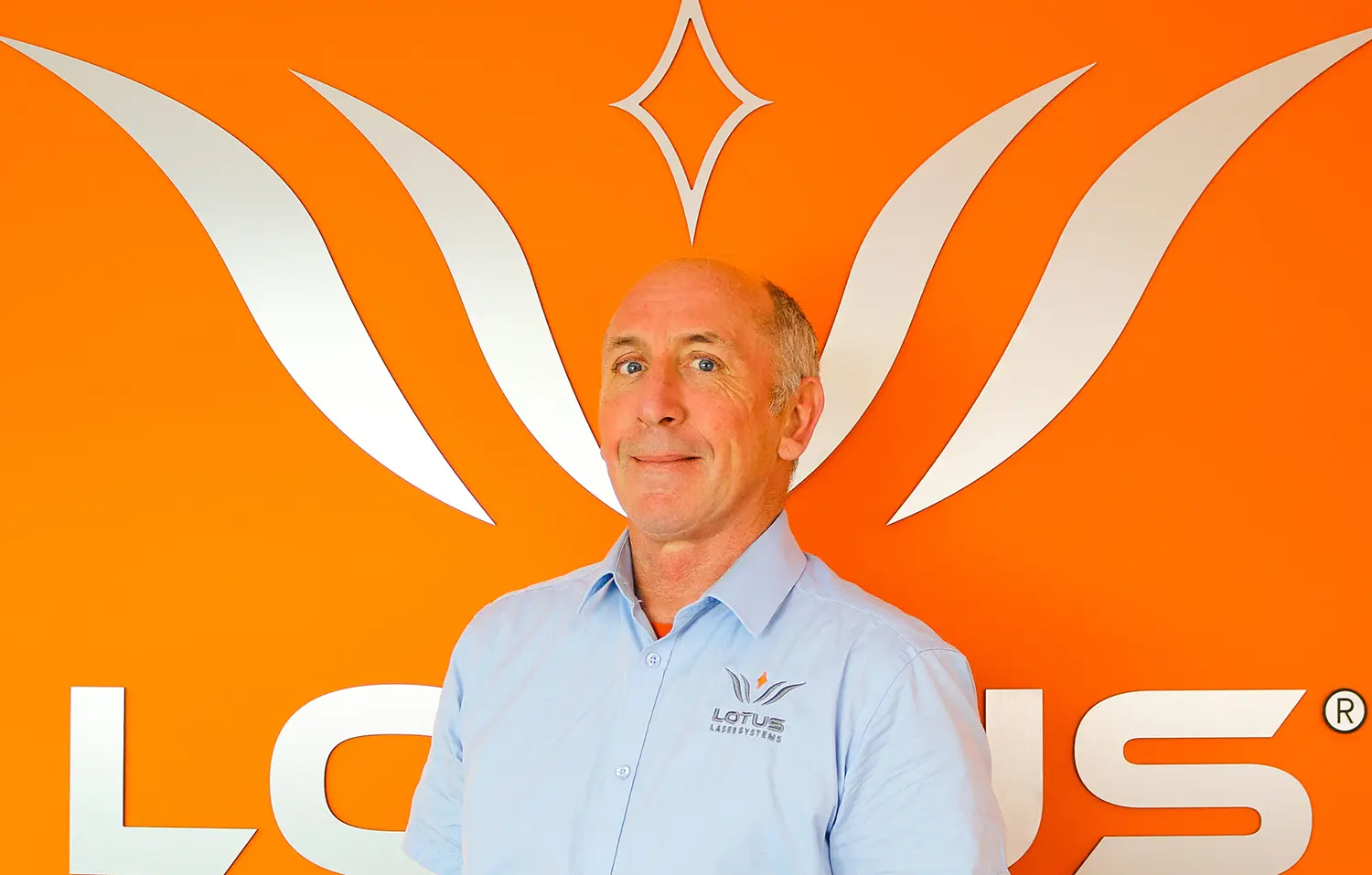 John Sanderson, R&D Technician for Lotus Laser Systems