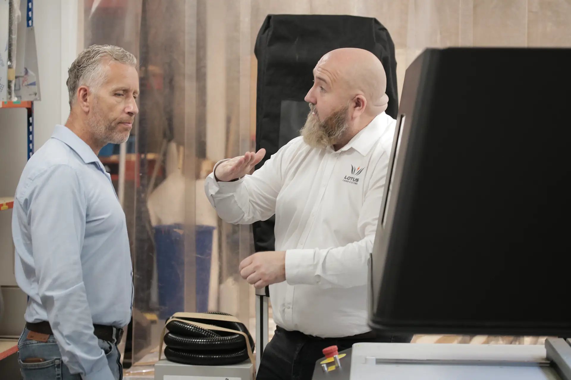 Lotus Laser engraving demonstration